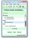Screenshot of CD Messenger: Office Instant Messenger 2.1