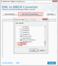 Screenshot of EML to MBOX Batch Converter 7.2.3