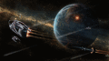 Screenshot of Fantastic Space Star Screensaver 1.0