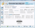 Screenshot of Bar Code Software 7.3.0.1