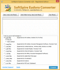 Screenshot of Eudora Converter 3.0