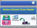 Screenshot of Restore Delete iTunes Playlist 1.0.0.1