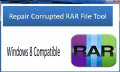 Screenshot of Repair Corrupted RAR File Tool vr 2.0.0.17