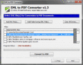 Screenshot of EML to PDF Converter for Mac 3.5.3