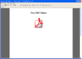 Screenshot of Free PDF Editor 1.3
