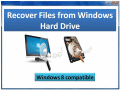 Screenshot of Recover Files from Windows Hard Drive 4.0.0.32