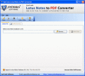 Screenshot of Convert NSF to PDF 2.0