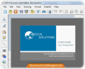 Screenshot of Business Cards Designer 8.2.0.1