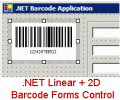 Screenshot of .NET Linear + 2D Barcode Forms Control 13.6