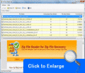 Screenshot of Zip File Windows 7 Recovery Tool 3.1