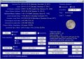 Screenshot of Lunar Calendars and Eclipse Finder 14.19