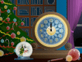 Screenshot of Magic Christmas Clock screensaver 2.8