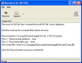 Screenshot of Recovery for BizTalk 1.1.0840