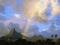 Screenshot of Rainbow in the Sky Screensaver 1.0