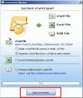 Screenshot of MS Outlook 2007 Contacts Converter 4.0