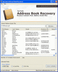 Screenshot of Recover PST Contacts 2.1