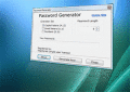 Screenshot of Password Generator for Windows 4.1