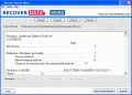 Screenshot of Recover Data for Word 1.0