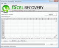 Screenshot of Excel Repair Software 3.0