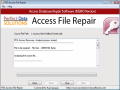 Fix MDB file with Access Database Repair tool