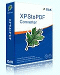 Screenshot of XPS to PDF COMPONENT SINGLE LICENSE 2.1