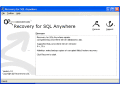 Screenshot of Recovery for SQL Anywhere 1.0.0933
