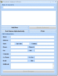Screenshot of Phonebook Database Software 7.0