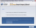Screenshot of SysTools Exchange Export Import Wizard 1.1