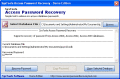 Screenshot of Microsoft Access Password Recovery Tool 5.2