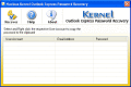Screenshot of Kernel Outlook Express Password Recovery 10.08.01
