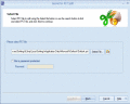 Screenshot of Split Archive PST File 15.01