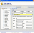 Screenshot of Lotus Notes Address Book to Excel 5.5