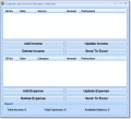Screenshot of Expense and Income Manager Software 7.0