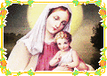 Screenshot of Mother Mary with Baby Jesus on Xmas 2.0