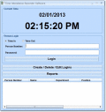 Screenshot of Time Attendance Recorder Software 7.0