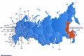 Screenshot of Free Russia Flash Map 1.3