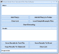 Screenshot of Extract Words From Text and HTML Files Software 7.0
