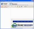 Screenshot of Restore Crashed BKF File 5.4.1