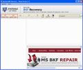 Screenshot of Recover Lost Backup File 5.4