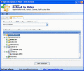 Screenshot of Transfer Mails from Outlook to Lotus Notes 6.0