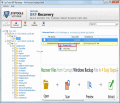 Screenshot of Microsoft Backup Recovery Tool 5.7