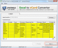 Screenshot of Convert Excel to vCard 1.4