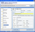 Screenshot of Convert names.nsf to Outlook 7.0