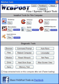 Screenshot of WebPost Tools 1.0.0.412