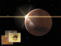 Screenshot of Mars 3D Space Survey Screensaver for Mac OS X 1.0.0.1