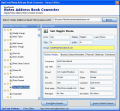 Screenshot of Lotus Address Book in PST Format 7.0