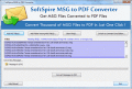 Screenshot of Multiple Outlook MSG to PDF 5.12
