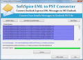 Screenshot of Importing EML files into Outlook 5.0