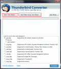 Screenshot of Thunderbird to PST Converter 5.02