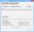 Screenshot of Convert EMLX to EML 3.2